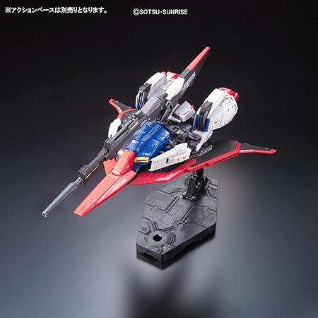 Model Kit Bandai RG Gundam Zeta – Gunpla Real Grade trasformabile in Waverider, dettagliato, senza colla né vernice, per veri collezionisti