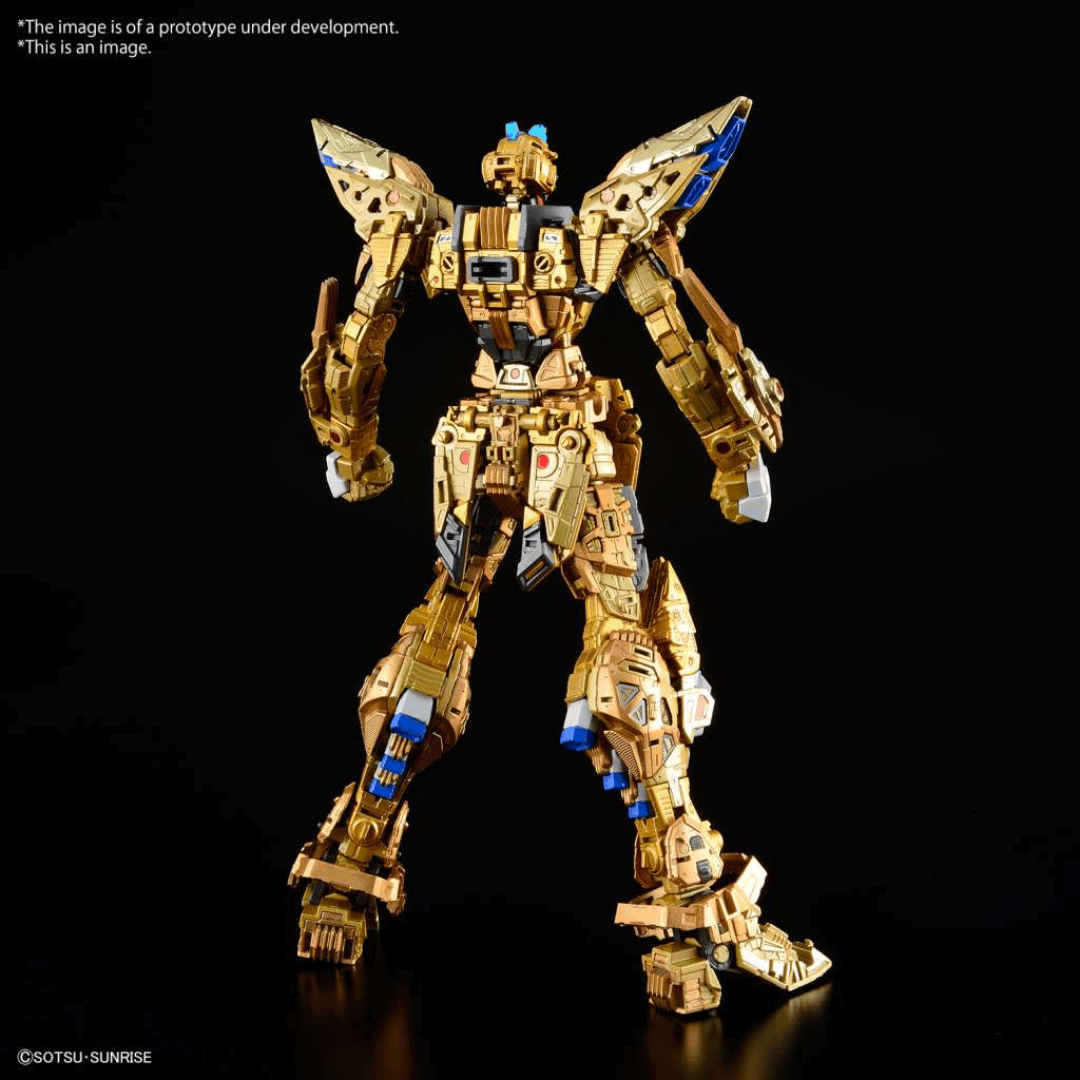 Box MGEX 1/100 Gundam Strike Freedom con ali estese e finiture dorate, modello Master Grade Extreme ispirato a Gundam SEED Destiny.