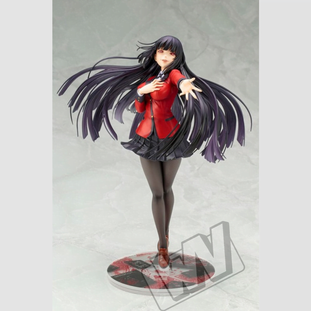 Figure Yumeko Jabami ARTFX J Kotobukiya 1/8 22 cm in PVC da Kakegurui: dettagli realistici, posa dinamica e design fedele all’anime originale