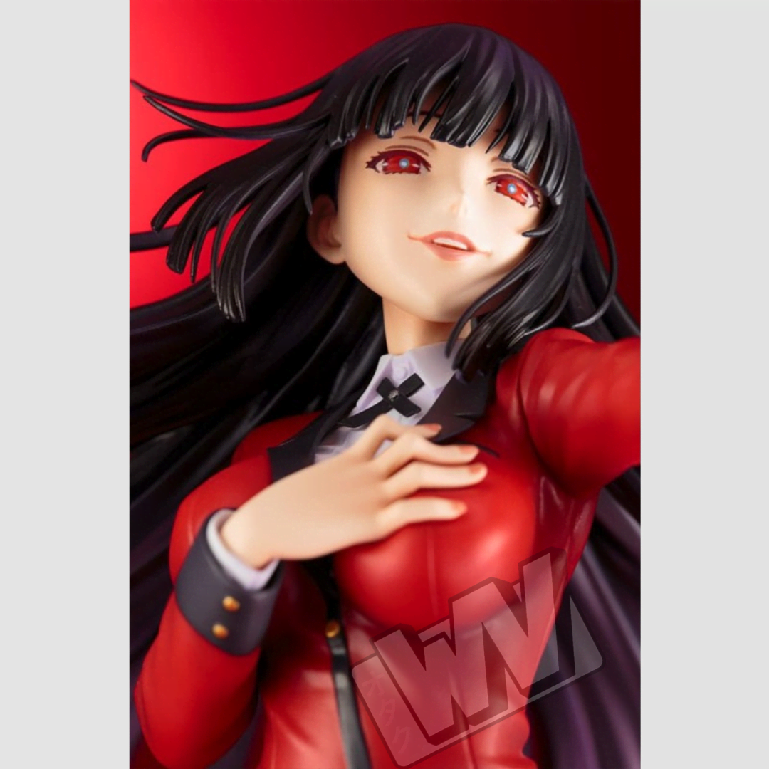Figure Yumeko Jabami ARTFX J Kotobukiya 1/8 22 cm in PVC da Kakegurui: dettagli realistici, posa dinamica e design fedele all’anime originale