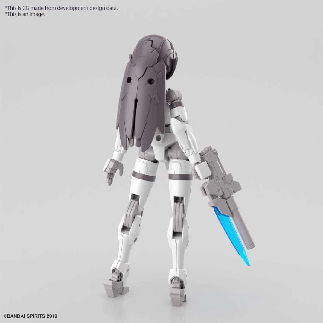 Model kit Bandai 30MM Acerby Type-C scala 1/144 – Mecha Maxion Army con armature modulari e mitragliatrice Blade personalizzabile.