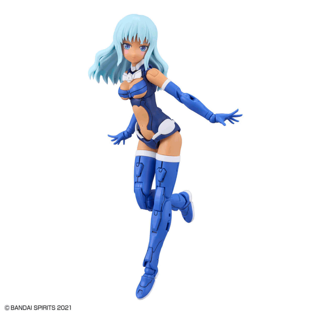 Bandai 30MS Siana Amarcia Vivace Form 1/144 – Model kit girl con armatura subacquea, volti espressivi e compatibilità con i kit 30MM.