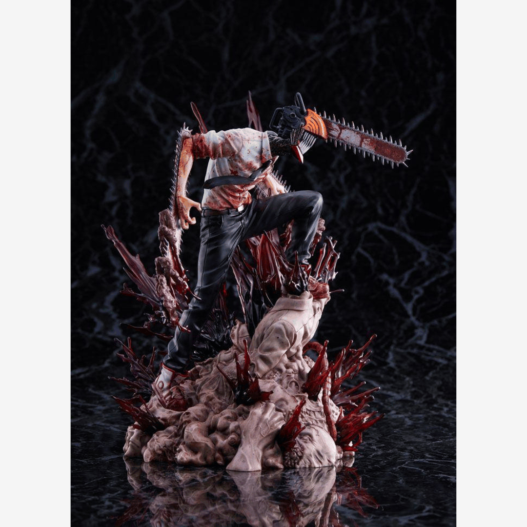 Chainsaw Man Shibuya Scramble Figure Estream 28 cm, statua anime in PVC con dettagli realistici, posa dinamica e base scenografica esclusiva