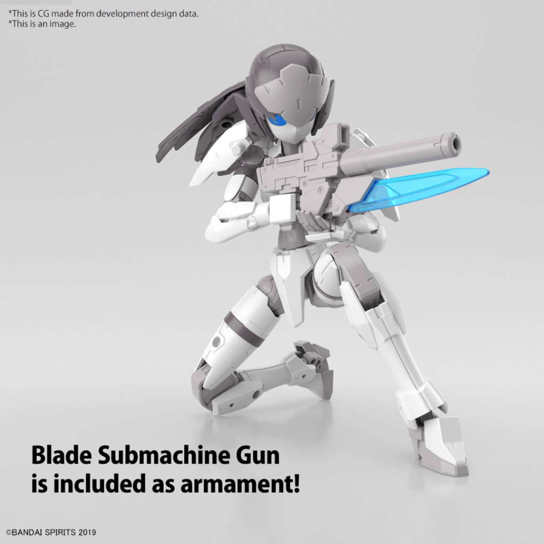 Model kit Bandai 30MM Acerby Type-C scala 1/144 – Mecha Maxion Army con armature modulari e mitragliatrice Blade personalizzabile.