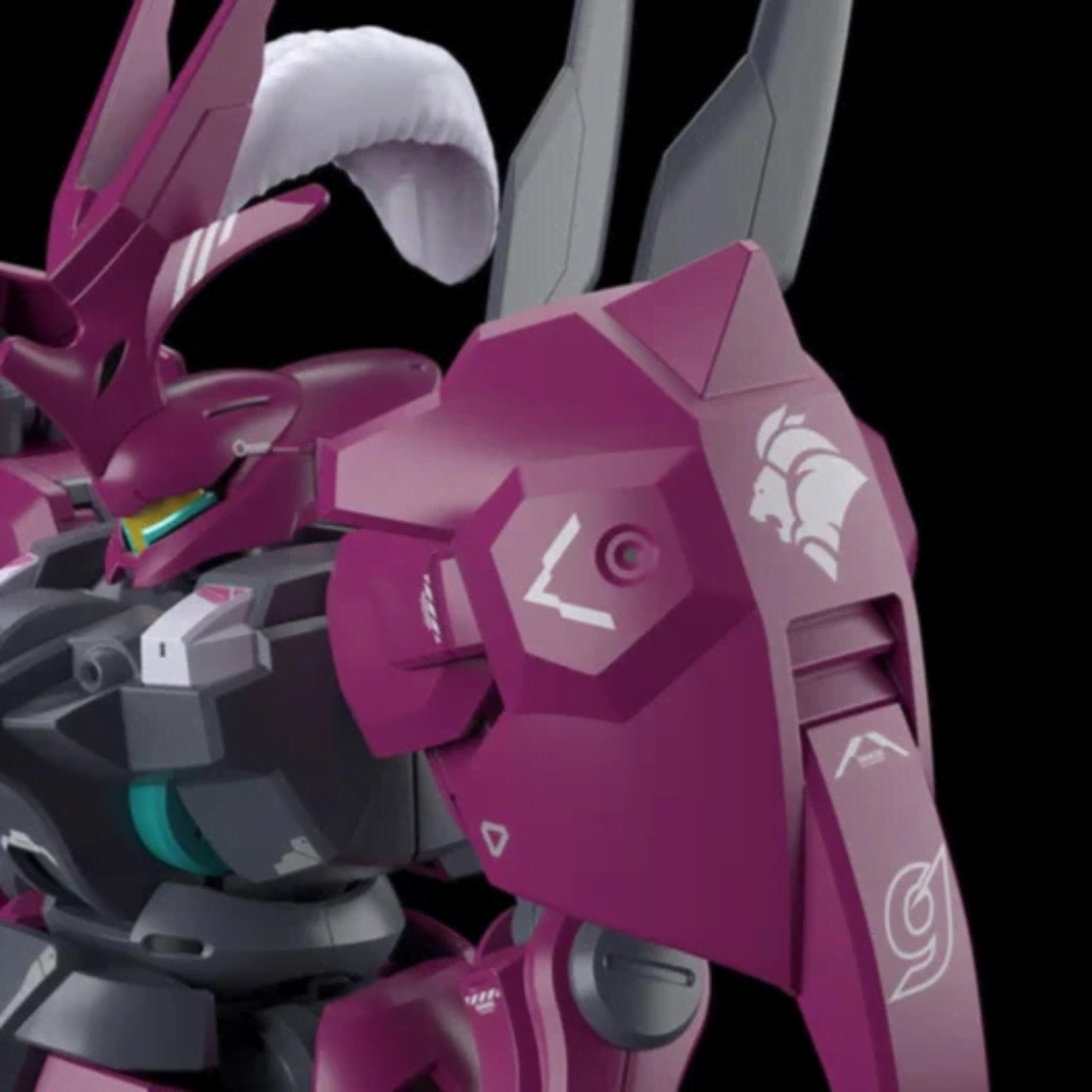 Gundam Decal 135 Witch from Mercury Multiuse 3 Bandai per HG 1/144: water decals per Darilbalde, Demi Trainer e Dilanza in varianti dettagliate.