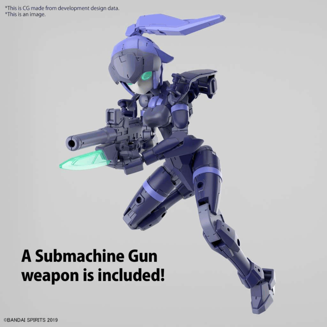 Model kit Bandai 30MM EXM-H15B Acerby Type-B scala 1/144 – Mecha personalizzabile con armatura e armi modulari della Maxion Army.