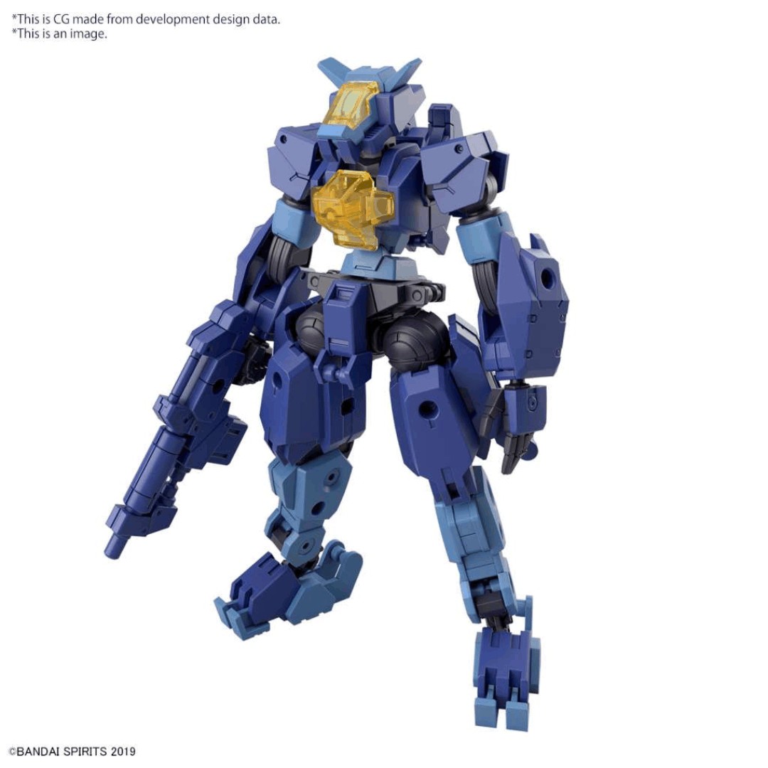 Model Kit Bandai 30MM Forestieri 03 Blue – kit 1/144 con sistema modulare, armatura personalizzabile, giunti 3mm e Roy Roy incluso