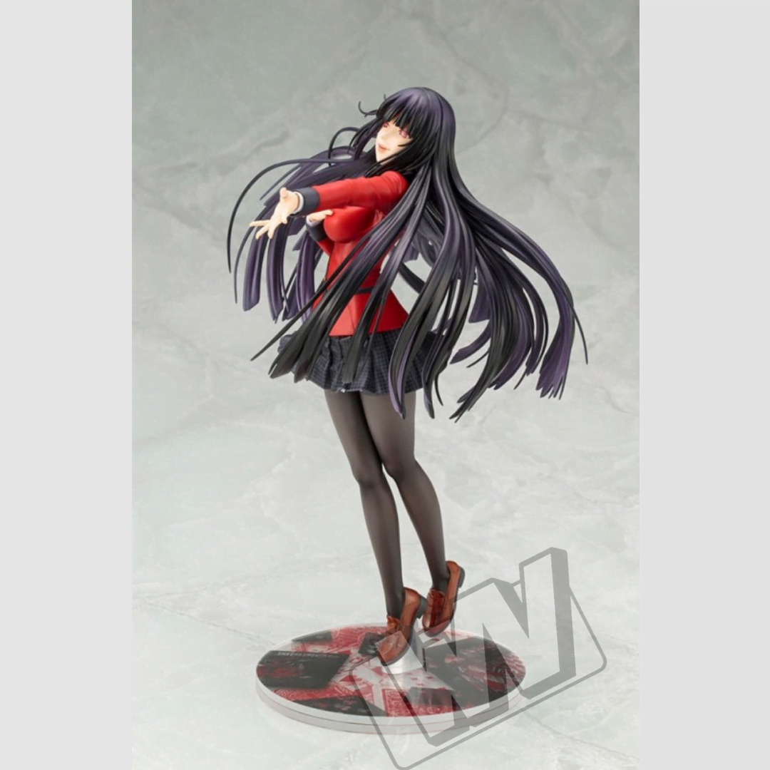 Figure Yumeko Jabami ARTFX J Kotobukiya 1/8 22 cm in PVC da Kakegurui: dettagli realistici, posa dinamica e design fedele all’anime originale