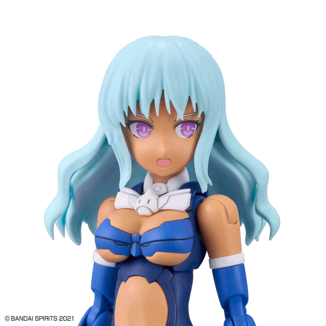 Bandai 30MS Siana Amarcia Vivace Form 1/144 – Model kit girl con armatura subacquea, volti espressivi e compatibilità con i kit 30MM.