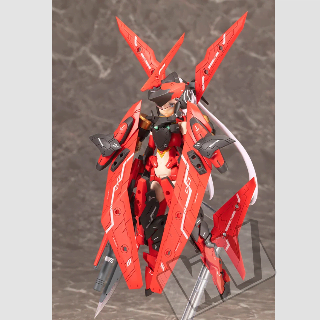 Box Megami Device SOL Raptor Beast Mode Kotobukiya 1/1: model kit da montare, action figure mecha girl con armatura trasformabile e pose dinamiche