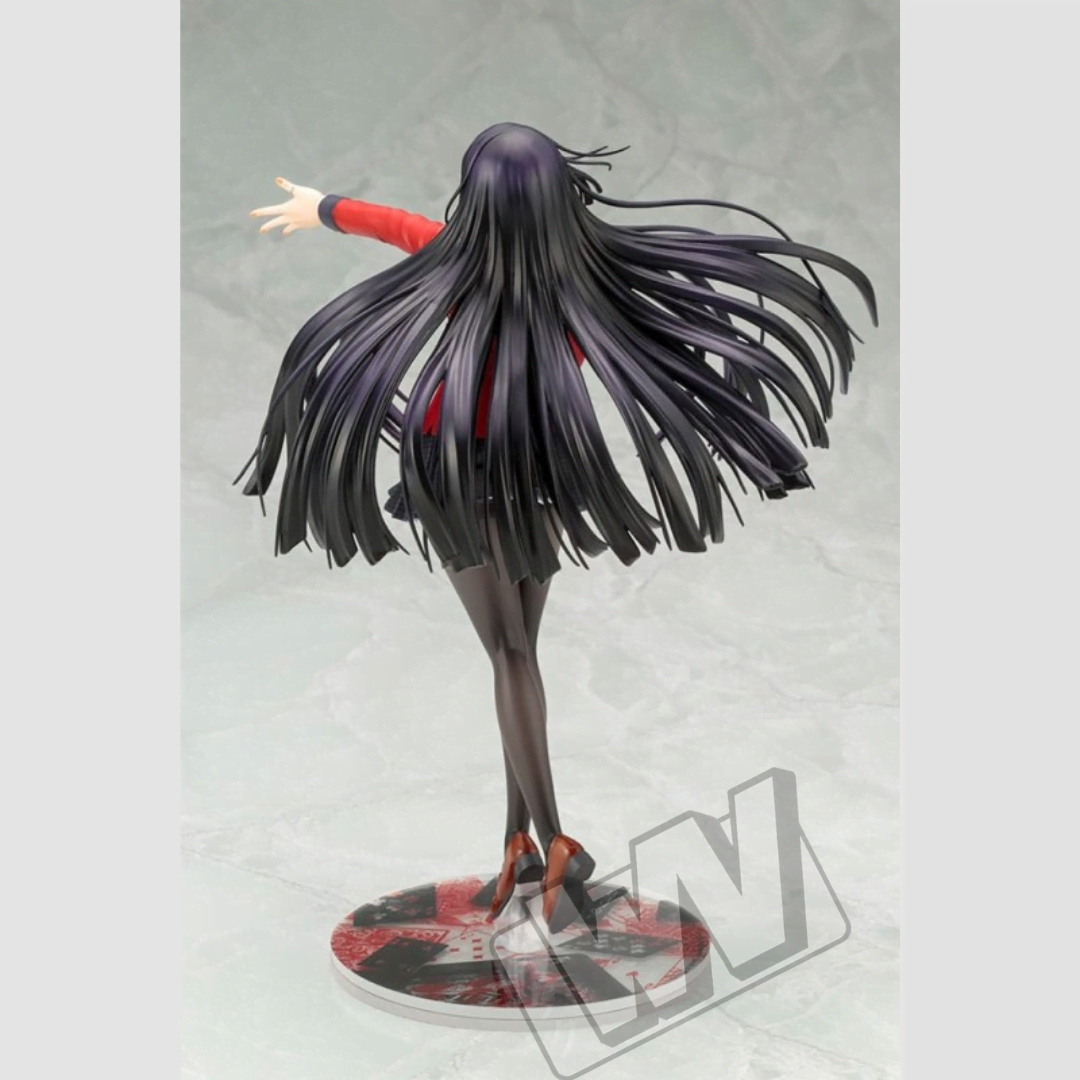 Figure Yumeko Jabami ARTFX J Kotobukiya 1/8 22 cm in PVC da Kakegurui: dettagli realistici, posa dinamica e design fedele all’anime originale