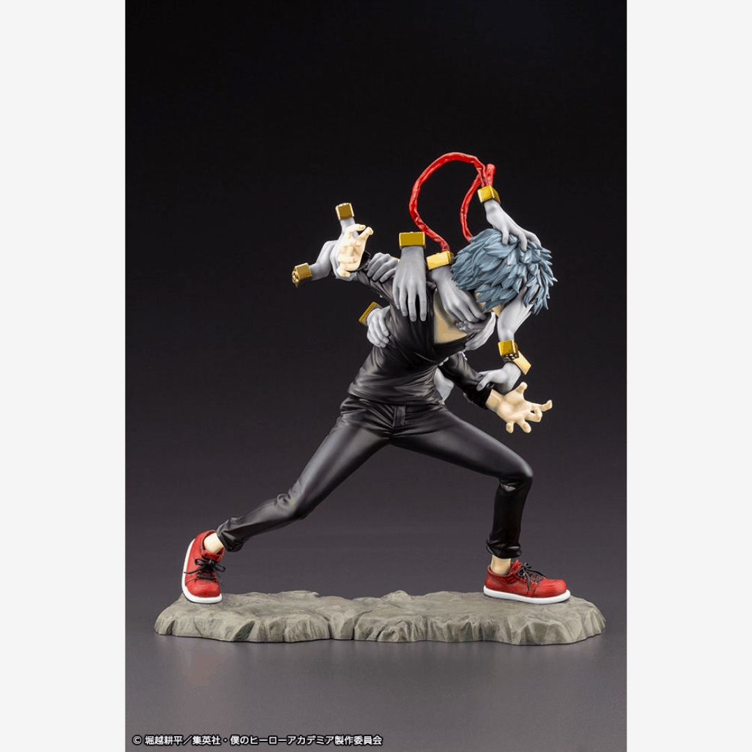 Figure Tomura Shigaraki 23 cm My Hero Academia in PVC con mani sul volto e posa dinamica – villain anime disponibile su Weeaboverse