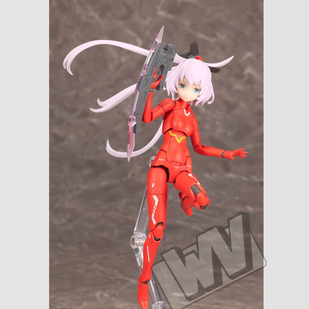 Box Megami Device SOL Raptor Beast Mode Kotobukiya 1/1: model kit da montare, action figure mecha girl con armatura trasformabile e pose dinamiche