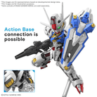 Model Kit MGSD Gundam Aerial Bandai da The Witch from Mercury, formato SD dettagliato, armatura premium e articoli traslucidi per pose dinamiche.