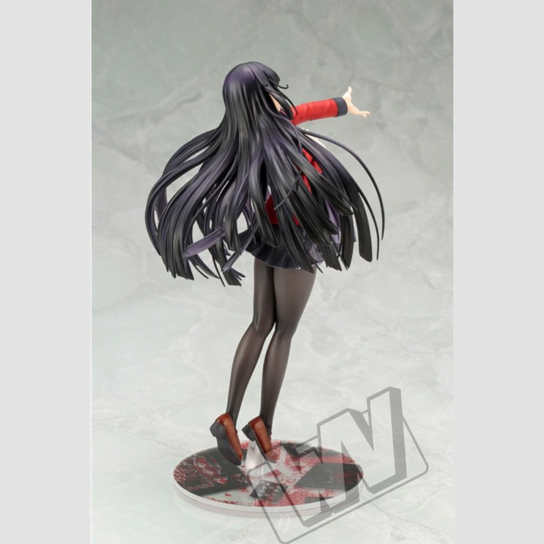 Figure Yumeko Jabami ARTFX J Kotobukiya 1/8 22 cm in PVC da Kakegurui: dettagli realistici, posa dinamica e design fedele all’anime originale