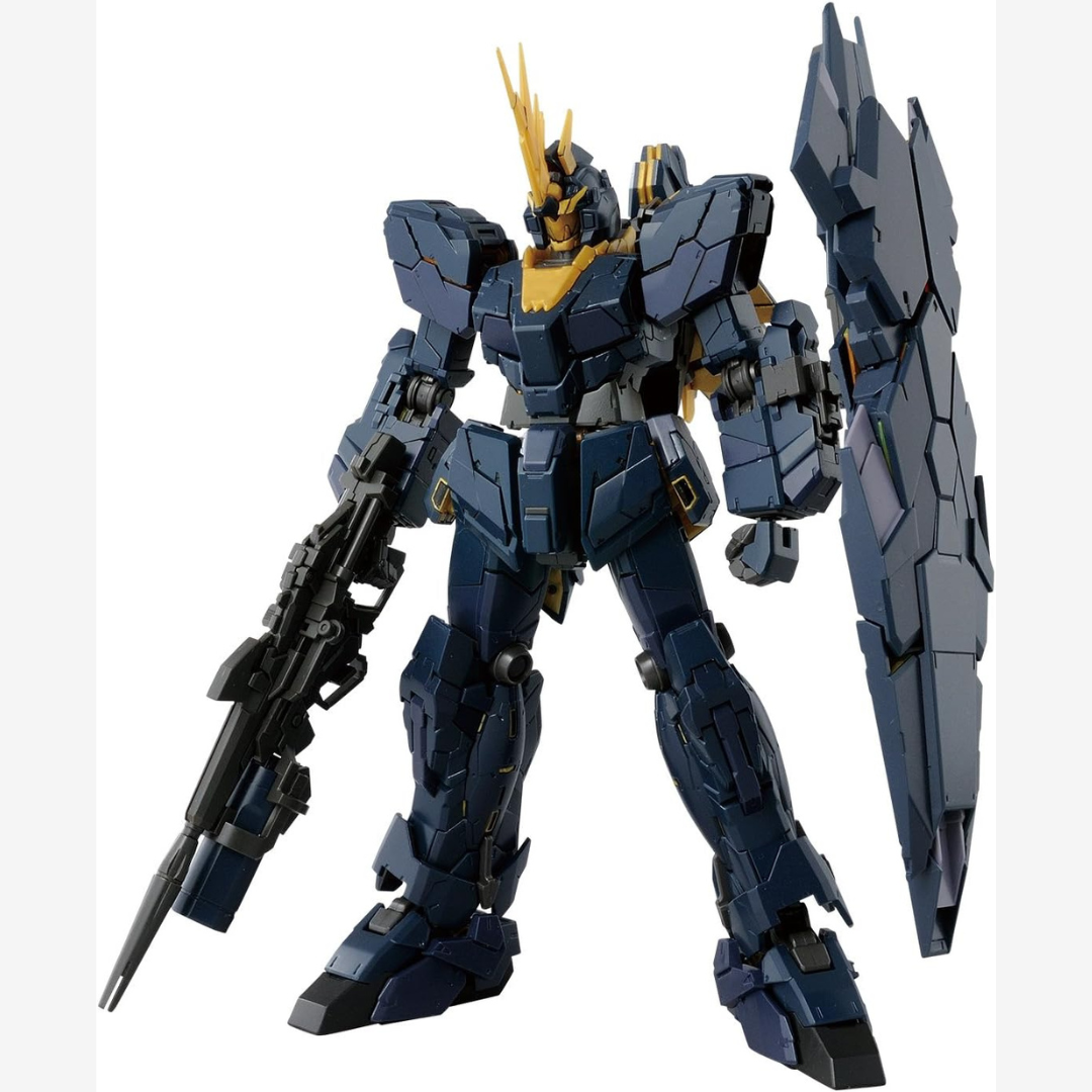 Gunpla RG Unicorn Gundam 02 Banshee Norn 1/144 Bandai con Psycho-Frame e Destroy Mode, kit assemblabile su Weeaboverse.it