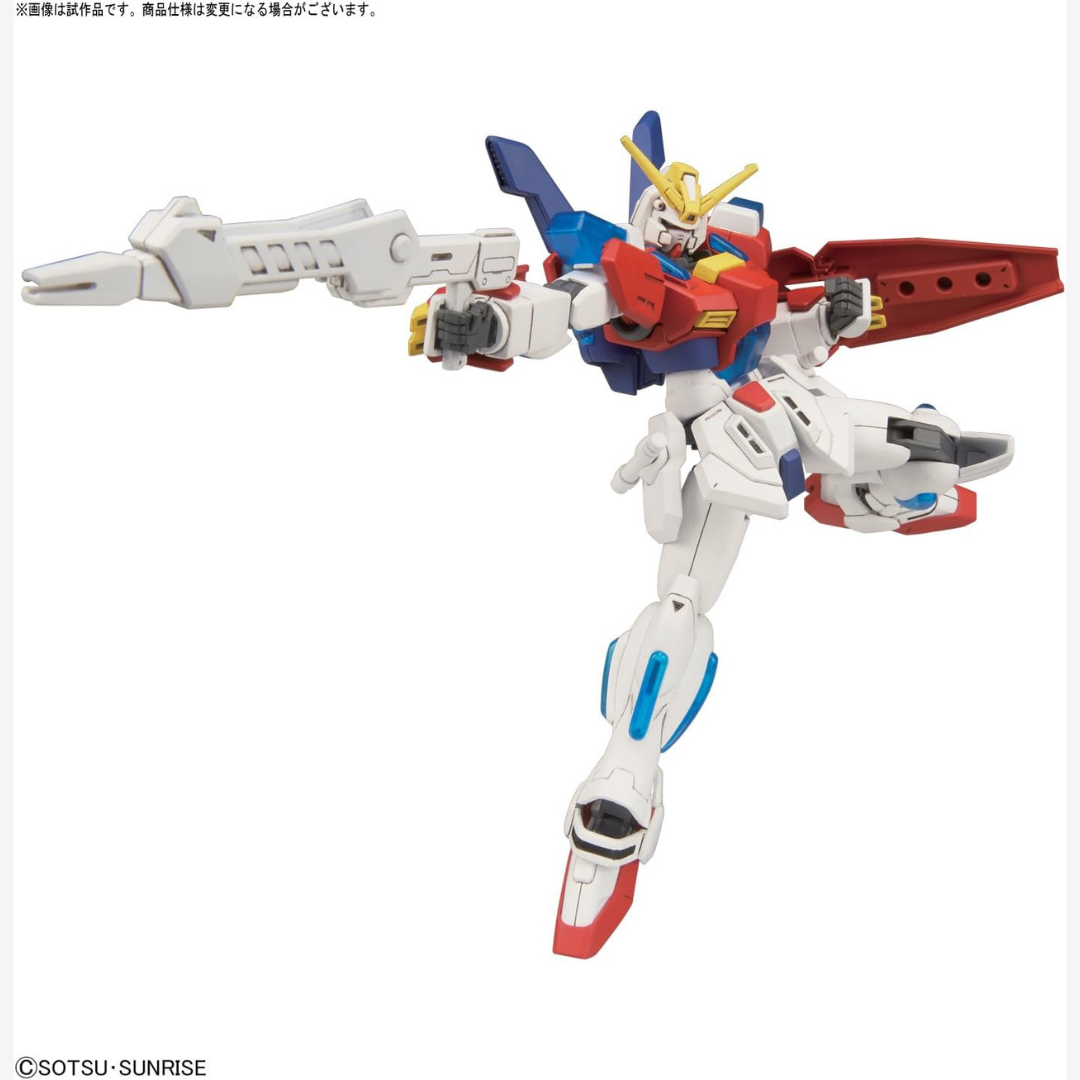 Gunpla HG 1/144 Star Burning Gundam Bandai – Sei Iori Mobile Suit da Build Fighters, kit da assemblare senza colla con effetto burning traslucido.
