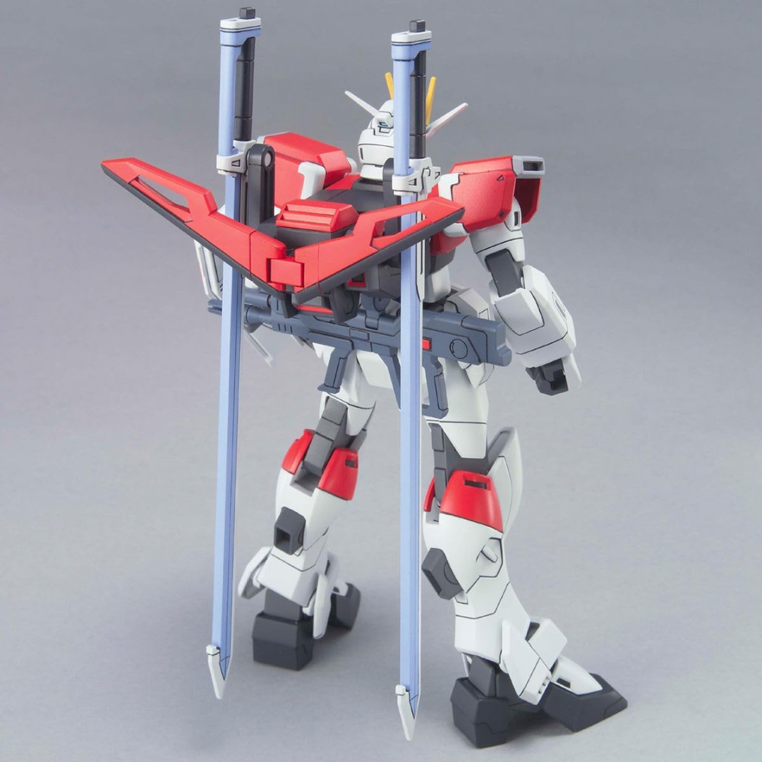 Box HG 1/144 Sword Impulse Gundam Bandai – Gunpla SEED Destiny rosso con spadoni Excalibur, kit da montare senza colla