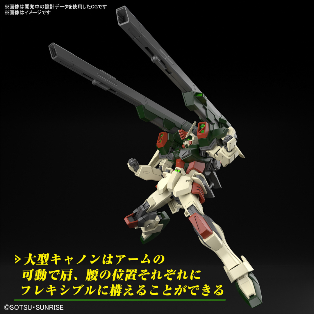 Box HG 1/144 Lightning Buster Gundam SEED Freedom – Gunpla Bandai 2024 con cannone doppio, dettagli aggressivi e montaggio senza colla