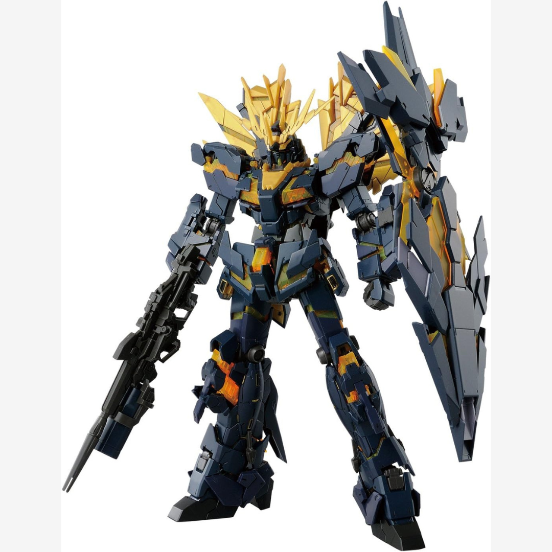 Gunpla RG Unicorn Gundam 02 Banshee Norn 1/144 Bandai con Psycho-Frame e Destroy Mode, kit assemblabile su Weeaboverse.it