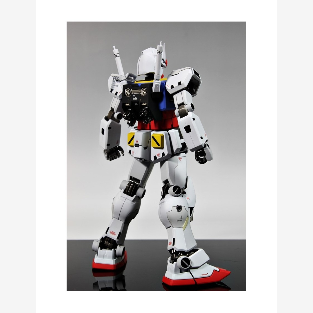 Box MG Master Grade RX-78-2 Gundam Ver.Ka da Mobile Suit Gundam, kit Gunpla dettagliato e iconico, da assemblare senza colla né vernice.