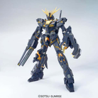 MG 1/100 Banshee Unicorn Gundam 02 Destroy Mode con Psycho Frame arancio. Gunpla Master Grade da montare senza colla, dettaglio e potenza UC.