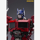 Modello Optimus Prime Yolopark da Bumblebee, kit dettagliato da assemblare senza colla, con ascia e blaster, perfetto per collezionisti Transformers