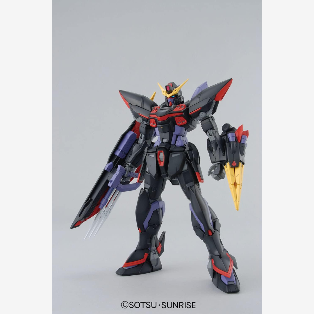Box MG Blitz Gundam Master Grade Bandai – Gunpla di Gundam SEED con Mirage Colloid System, kit da assemblare senza colla per collezionisti esperti.