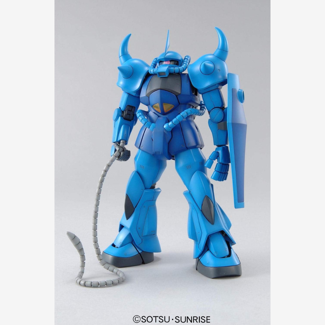 Box Gunpla MG Gouf Custom Bandai Master Grade – Mobile Suit Zeon con Gatling, kit modellismo da assemblare senza colla, ispirato a Gundam 08th MS Team.