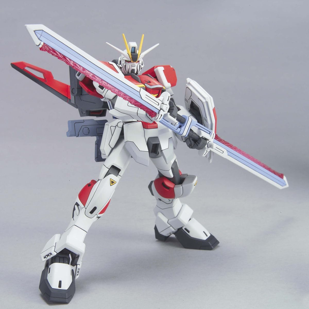 Box HG 1/144 Sword Impulse Gundam Bandai – Gunpla SEED Destiny rosso con spadoni Excalibur, kit da montare senza colla
