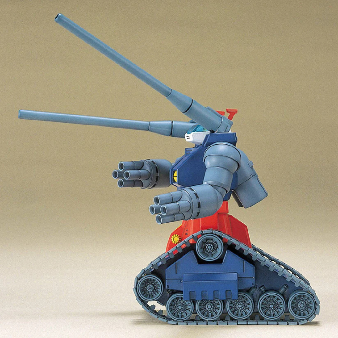 Box Gunpla Bandai HG 1/144 RX-75 Guntank, mobile suit supporto E.F.S.F. da Mobile Suit Gundam, kit da assemblare senza colla né verniciatura.