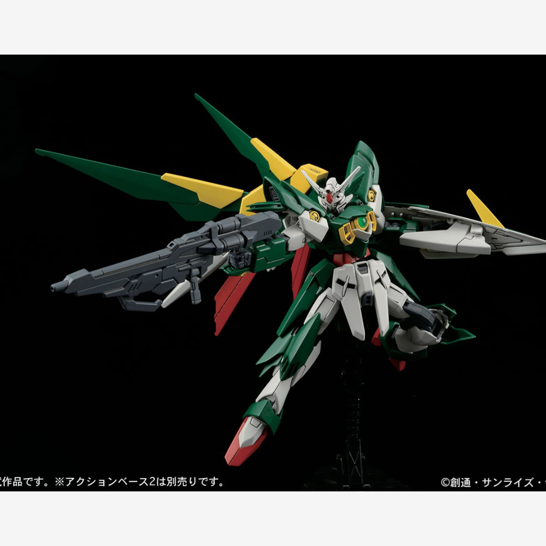 Gunpla HG 1/144 Gundam Fenice Rinascita da Build Fighters, kit Bandai da assemblare senza colla, mobile suit personalizzato da Ricardo Fellini.