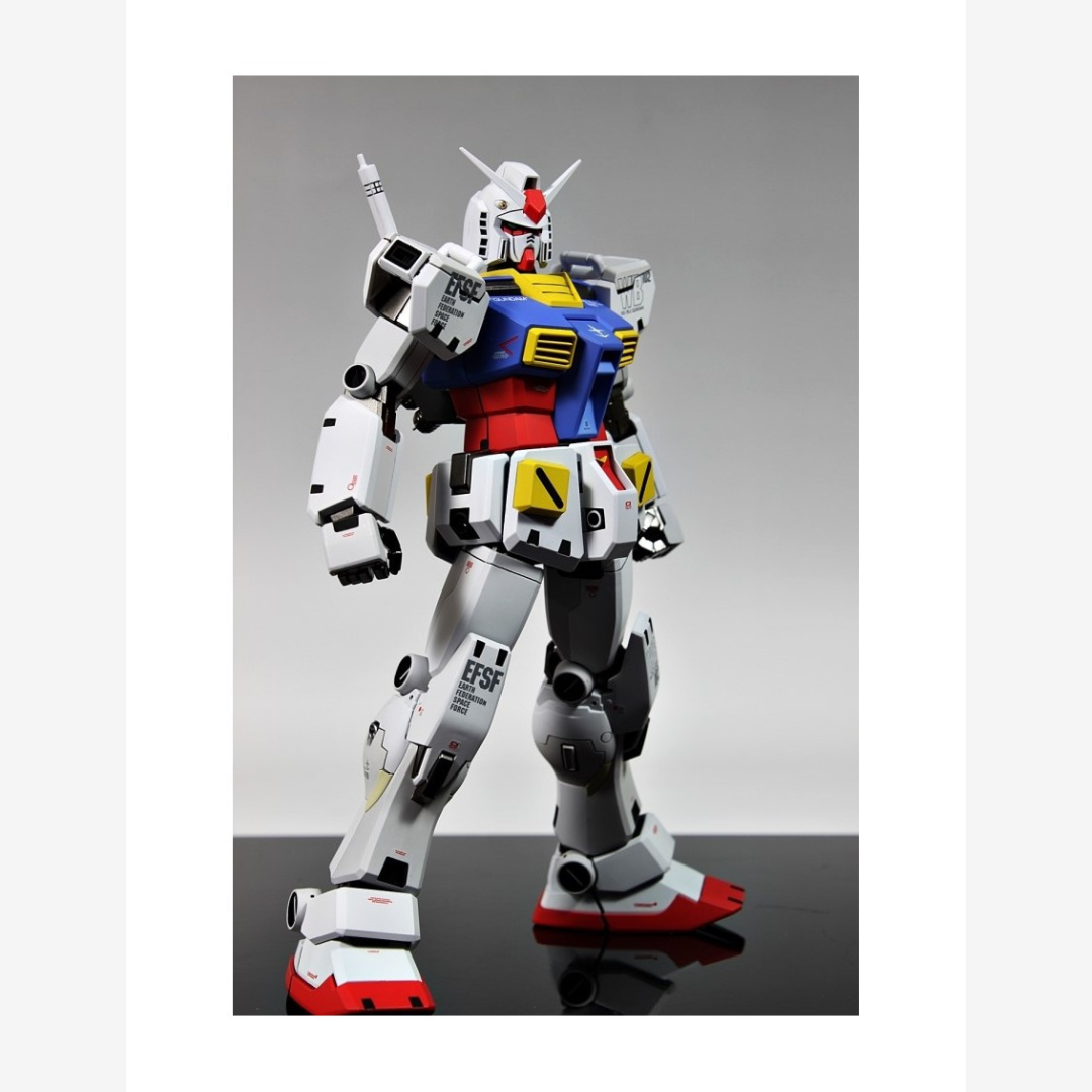 Box MG Master Grade RX-78-2 Gundam Ver.Ka da Mobile Suit Gundam, kit Gunpla dettagliato e iconico, da assemblare senza colla né vernice.