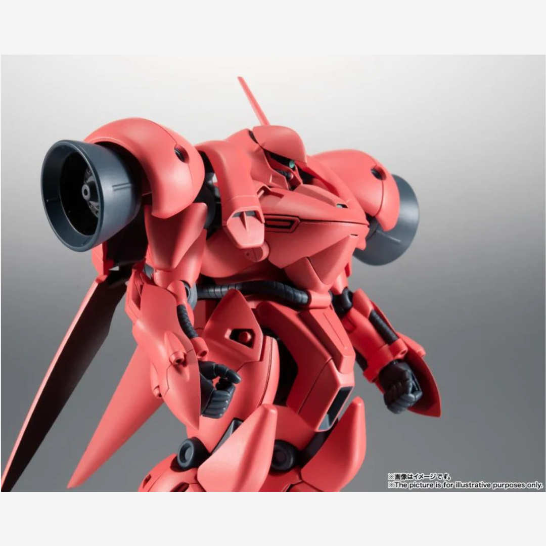 Box Gunpla Bandai HG 1/144 AGX-04 Gerbera-Tetra da Gundam 0083, kit assemblabile rosso, senza colla, con armamenti e booster fedeli all’anime.