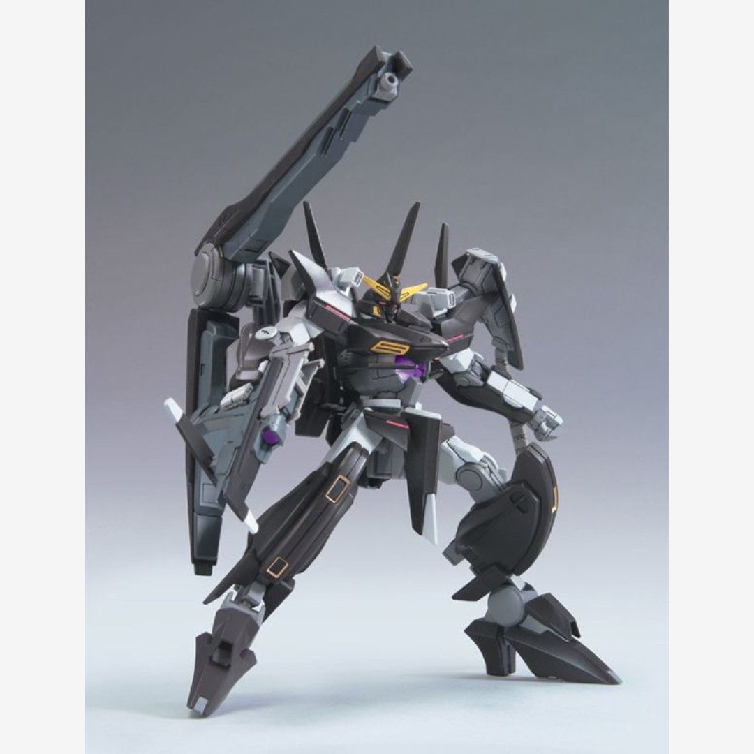 Box HG 1/144 Gundam Throne Eins Bandai – Gunpla Gundam 00 nero con cannone GN, kit da montare senza colla per fan Celestial Being