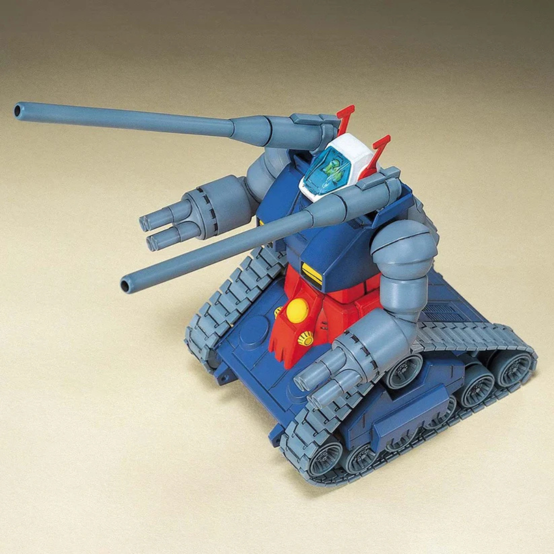 Box Gunpla Bandai HG 1/144 RX-75 Guntank, mobile suit supporto E.F.S.F. da Mobile Suit Gundam, kit da assemblare senza colla né verniciatura.