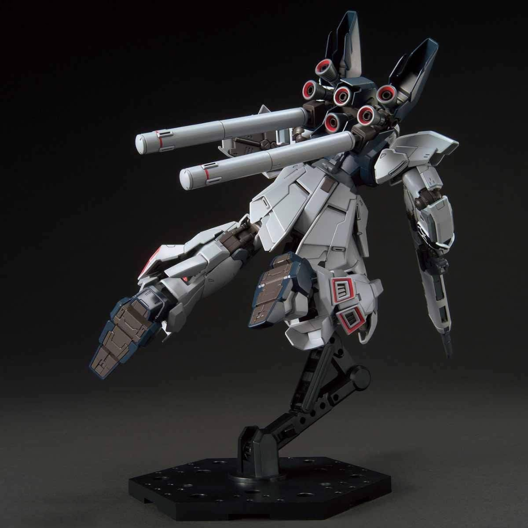 Box HG 1/144 Sinanju Stein Narrative Ver. Gunpla Bandai UC, mobile suit Neo Zeon, kit senza colla con armi e dettagli epici per collezionisti Gundam.