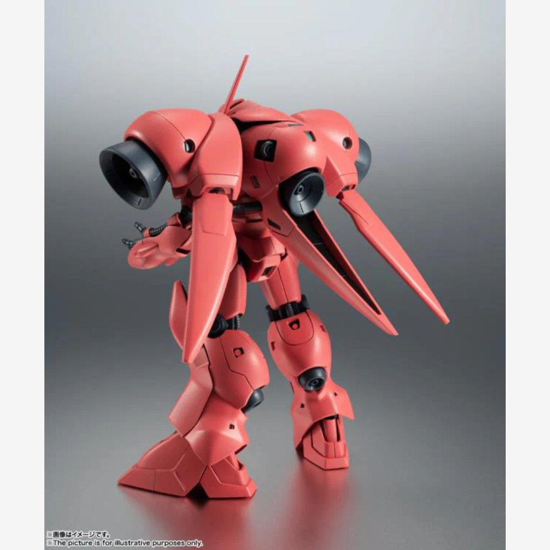 Box Gunpla Bandai HG 1/144 AGX-04 Gerbera-Tetra da Gundam 0083, kit assemblabile rosso, senza colla, con armamenti e booster fedeli all’anime.