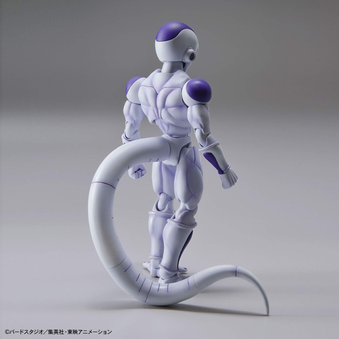 Model kit Bandai Figure-rise Standard Final Form Frieza Dragon Ball Z, personaggio articolato da assemblare senza colla in scala 1/12, plastica colorata.