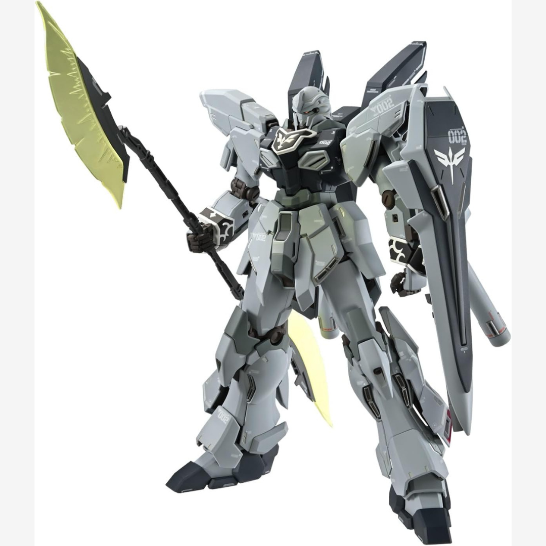 Box MG 1/100 Sinanju Stein Narrative Ver.Ka Bandai – Mobile Suit Gundam U.C. 0097, kit Gunpla da montare senza colla né verniciatura
