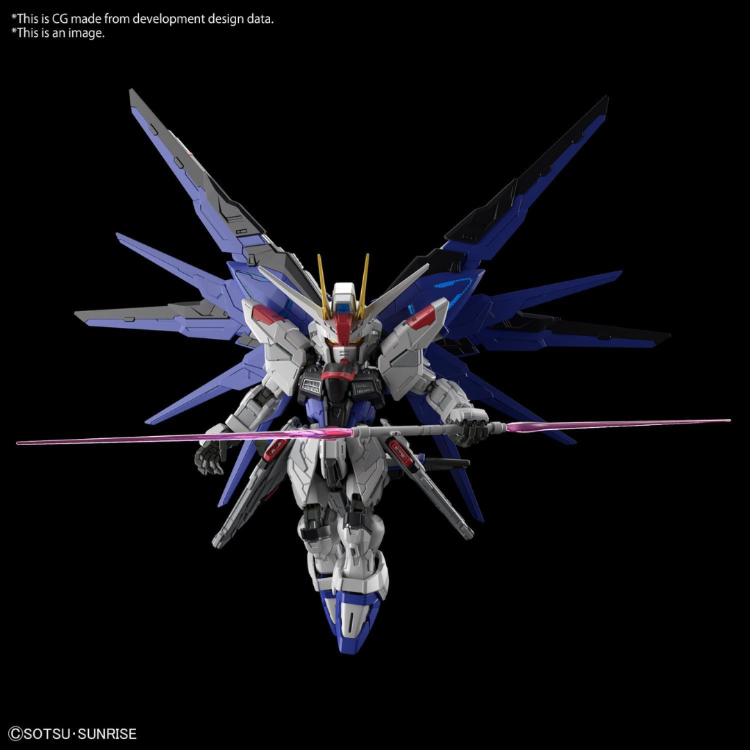 Box MGSD Freedom Gundam ZGMF-X10A Bandai – kit Gunpla SD altamente dettagliato, snodabile e da assemblare senza colla né vernice