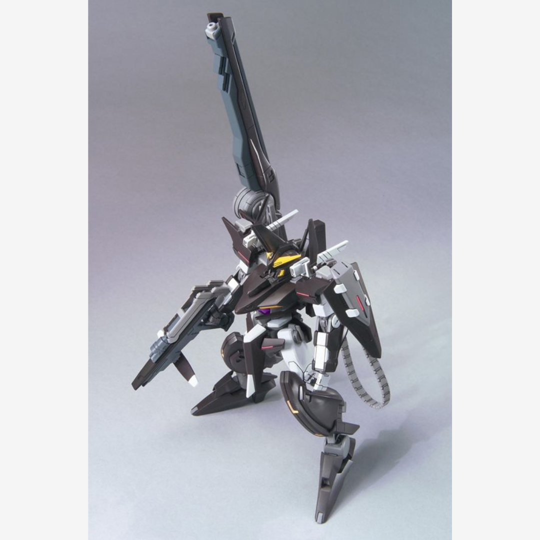 Box HG 1/144 Gundam Throne Eins Bandai – Gunpla Gundam 00 nero con cannone GN, kit da montare senza colla per fan Celestial Being