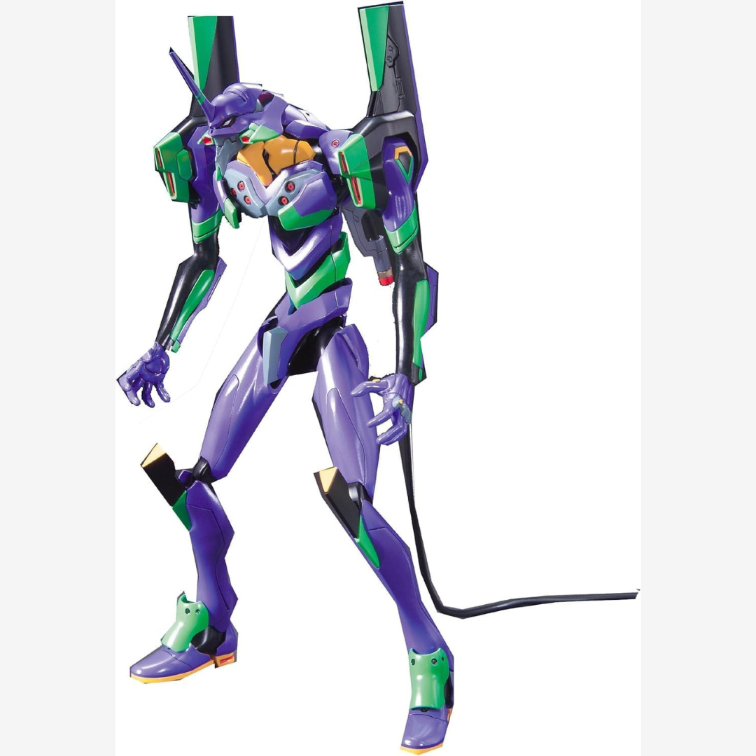 Box art Evangelion Unit-01 Ver. 2.0 Bandai tratto da Evangelion: You Can (Not) Advance, kit model snodabile da montare senza colla né vernice
