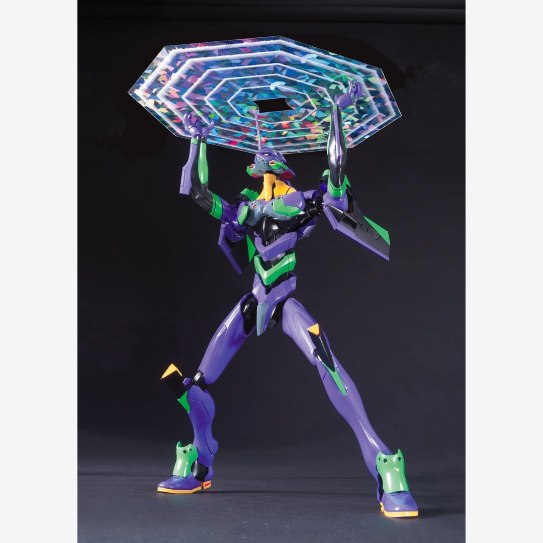 Box art Evangelion Unit-01 Ver. 2.0 Bandai tratto da Evangelion: You Can (Not) Advance, kit model snodabile da montare senza colla né vernice