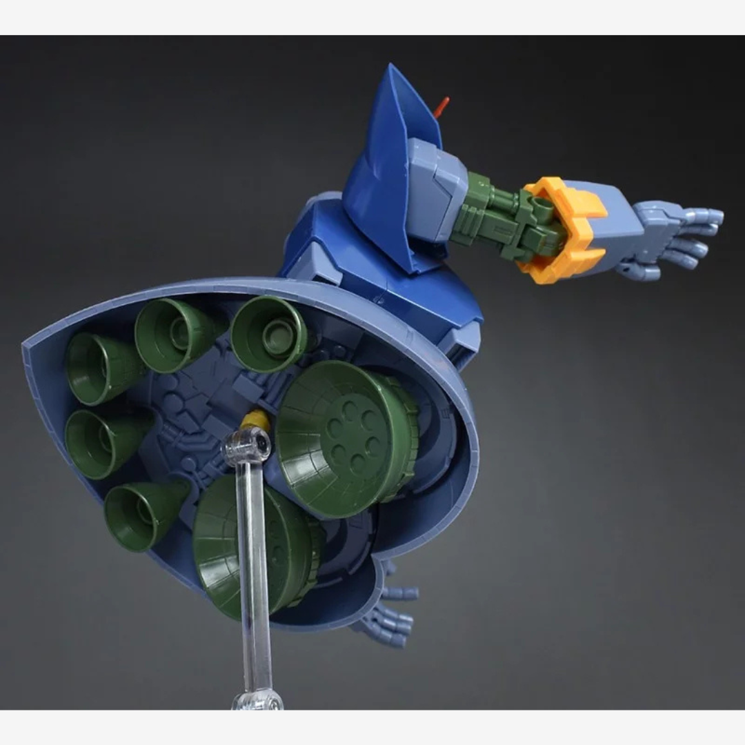 Box HG Zeong 1/144 da Mobile Suit Gundam, kit Bandai senza colla, dettagliato, perfetto per collezionisti UC e fan Zeon, scala ideale per modellisti.