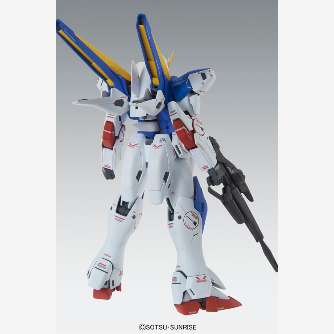 Victory Two Gundam Ver.Ka MG 1/100 Bandai – Gunpla dettagliato, senza colla, ispirato alla League Militaire. Kit modellismo da collezione UC0153.
