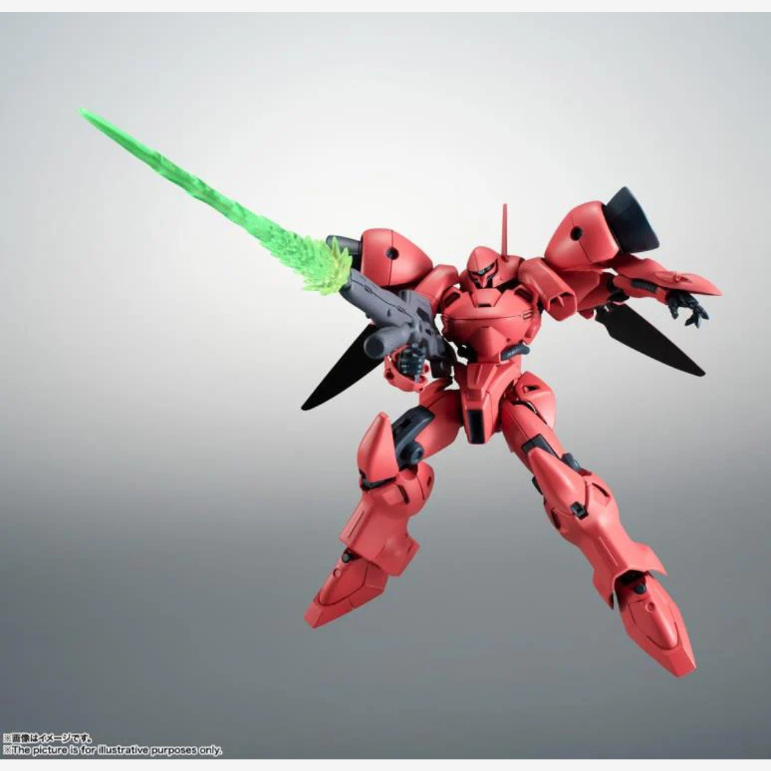 Box Gunpla Bandai HG 1/144 AGX-04 Gerbera-Tetra da Gundam 0083, kit assemblabile rosso, senza colla, con armamenti e booster fedeli all’anime.