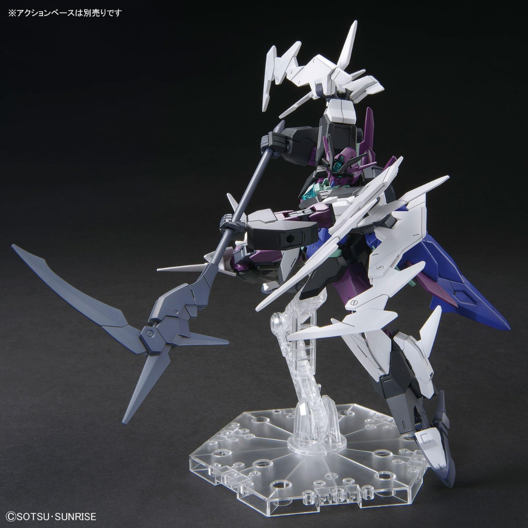 Box HG 1/144 Plutine Gundam Bandai – Modellino Gunpla da Build Metaverse, kit da assemblare senza colla con design high-tech e finitura cangiante.