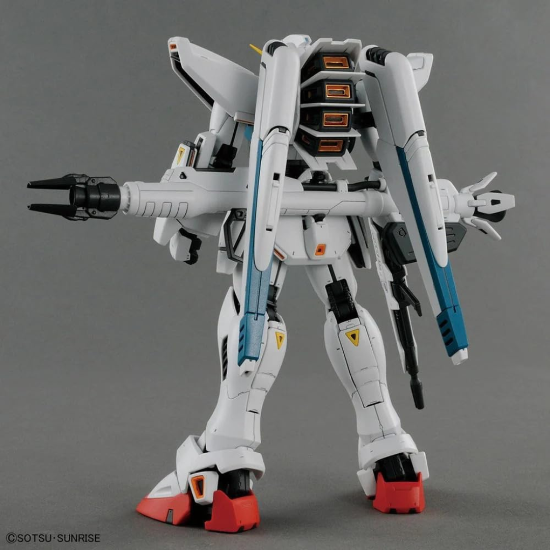 Box Gunpla MG Gundam F91 Bandai – Master Grade da montare, dettagli realistici, Face Open System, kit senza colla ispirato all’anime Mobile Suit F91.