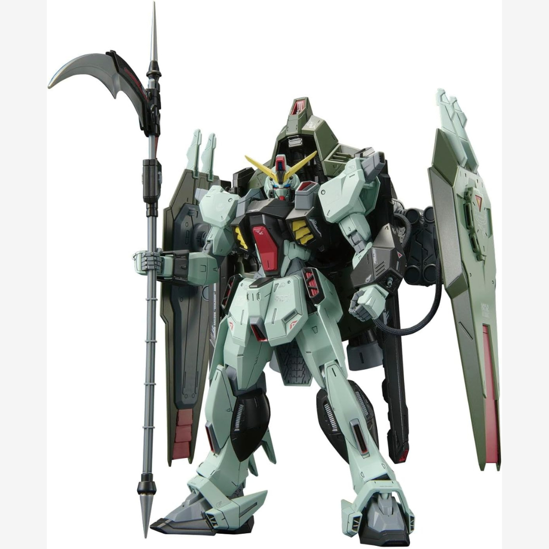 Box Gunpla Forbidden Gundam GAT-X252 Full Mechanics 1/100 Bandai, kit di montaggio realistico ispirato alla serie anime Gundam SEED, senza colla.